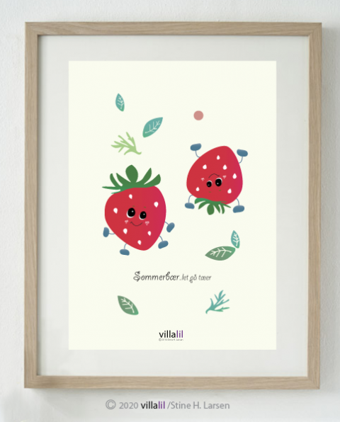 Sommerbær let på tæer Sommerbær let på tæer