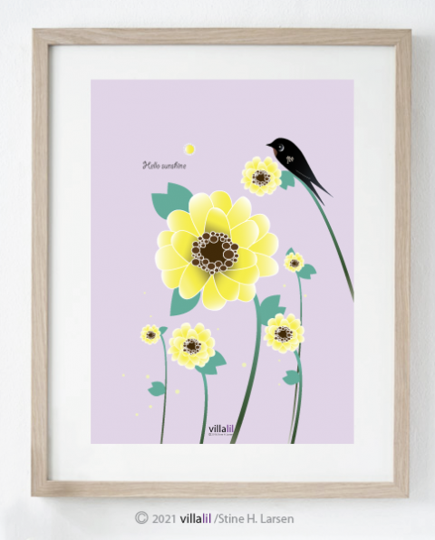 Svale og solsikker Svale og solsikker